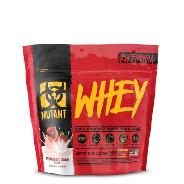 Mutant Whey, 2270 gram Strawberry