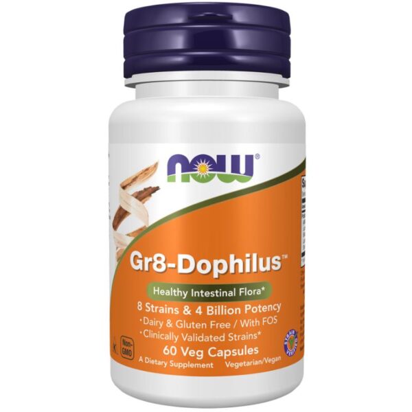 Now Foods Gr8-Dophilus (60 Vcaps)