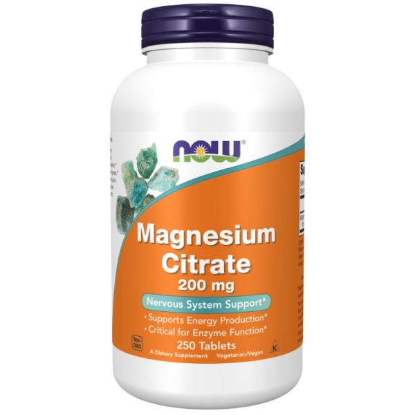 Magnesium Citrate 200mg (250 Tabletten)