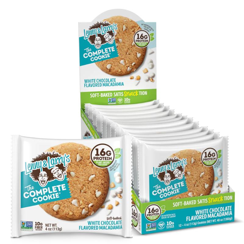 The Complete Cookie® (12x113g) White Chocolate Macademia