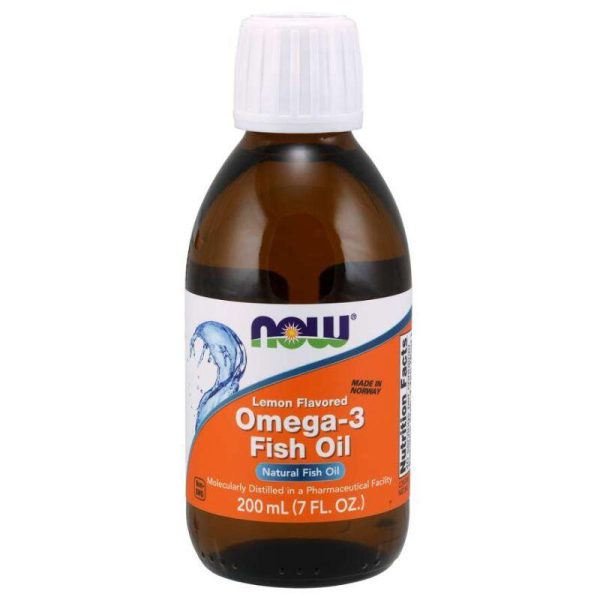 Omega-3 Fish Oil Liquid, 200 ml