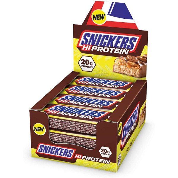 Snickers Hi-Protein Bars, 12x55g Original