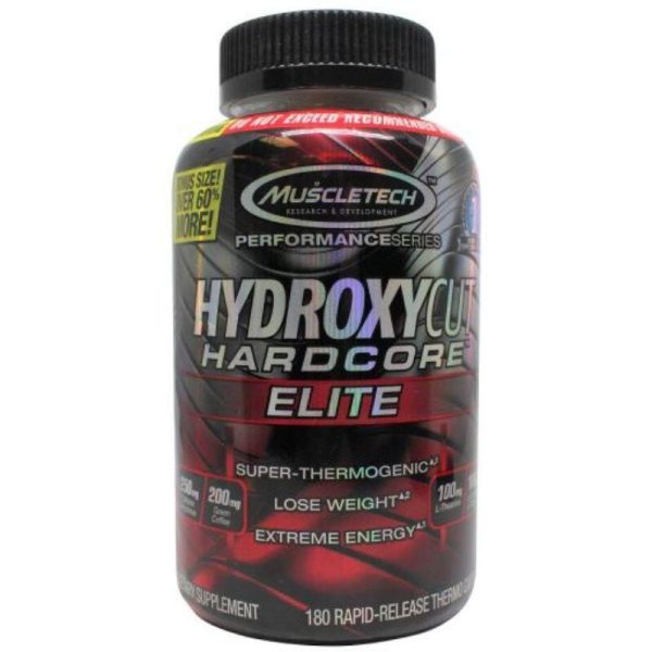 Hydroxycut Hardcore Elite, 180 caps