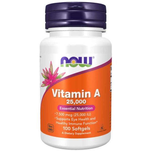 Vitamin A 25,000 (100 softgels)