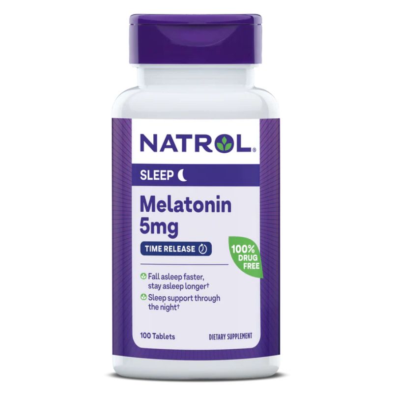 Melatonin Time Released Extra Strength, 5 mg (100 tabs)