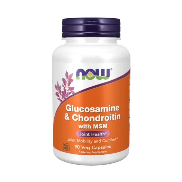 Glucosamine & Chondroitin with MSM (90 Veggi Caps)