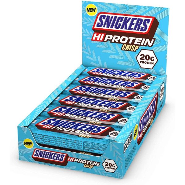 Snickers Hi Protein Crispy Bar (12 x 55g)