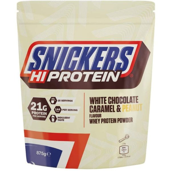 Snickers Hi-Protein White Chocolate (875 gram)