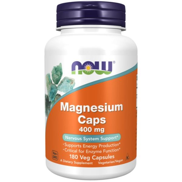 Magnesium Caps 400mg (180 Vcaps)
