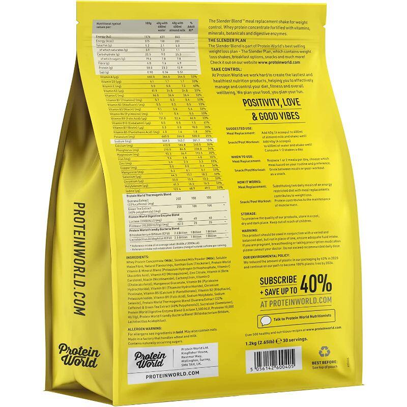 Slender Blend™ (1.2kg) Protein World Bardolino.nl