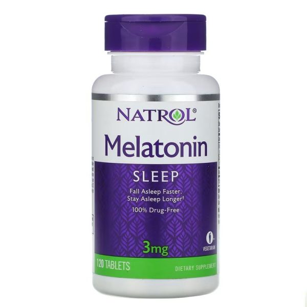 Melatonin, 3 mg (120 tabs)