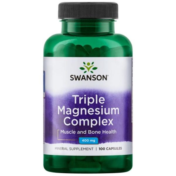 Triple Magnesium Complex 400mg (100 Caps)