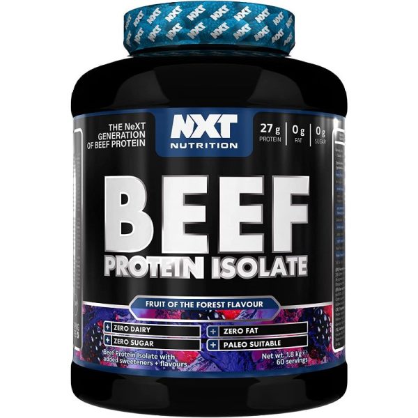 BEEF Protein Isolate (1.8kg) Fruit of Forest