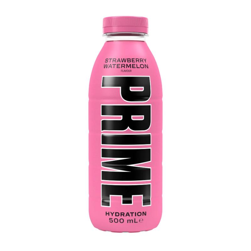 PRIME Hydration Drink (3 x 500ml) Strawberry Watermelon