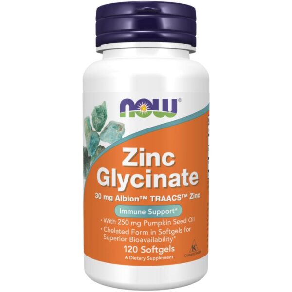 Zink Glycinaat 30 mg (90 Softgels)