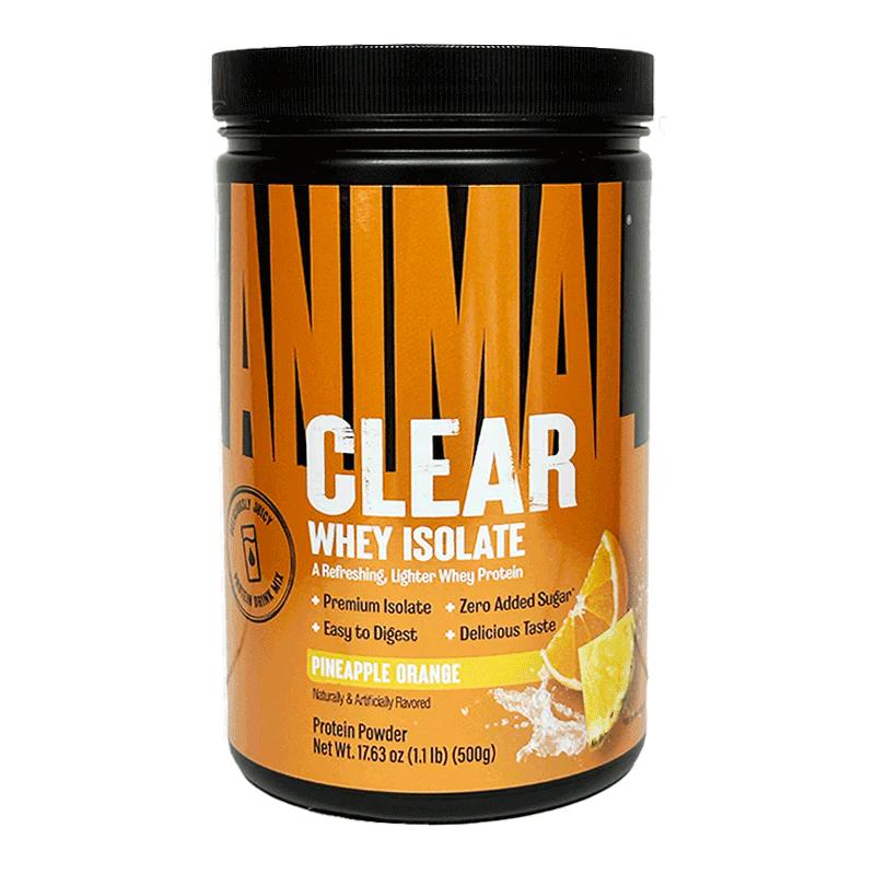 Animal Clear Whey Isolate (500 gram) Pineapple Orange